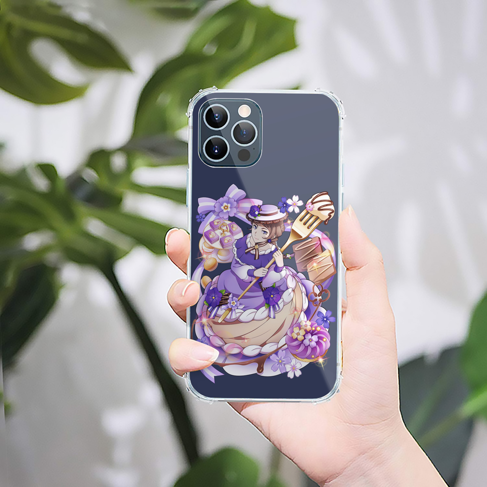 （画像用） 文豪ストレイドッグス Bungo Stray Dogs 【iPhone 12シリーズ対応】透明スマホケース（クリアソフトケース）
